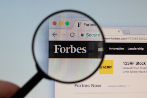 What is the Forbes contributor program?